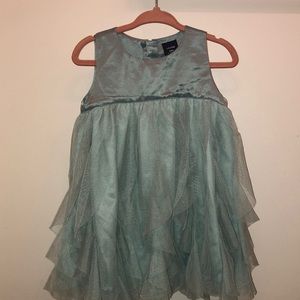 Silk and tulle dress